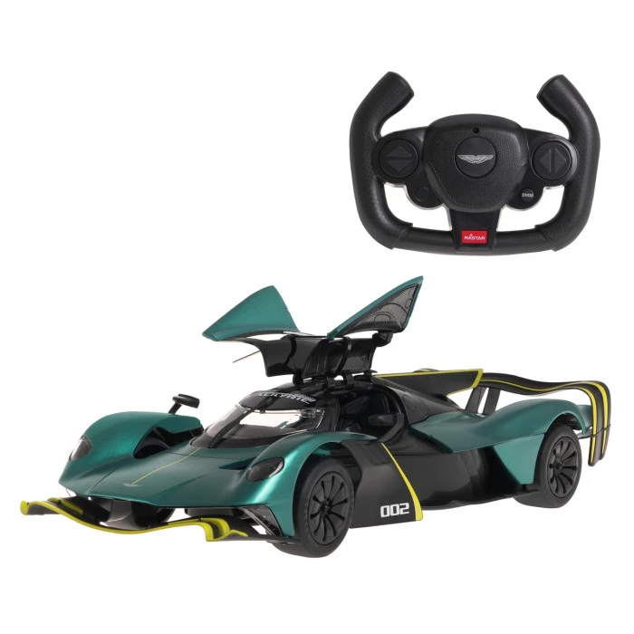 Машинка на радиоуправлении 1:14 Aston Martin Valkyrie AMR Pro Dark Green RASTAR
