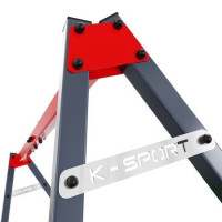 Каркас для гойдалки K-SPORT КSОZ015, 247 х 164 х 206 см - сіро-червоний