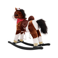 Лошадка Ramiz FDRK047B-DB, коричнево-белая