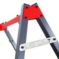 Каркас для гойдалки K-SPORT КSОZ016, 164 х 140 х 206 см - червоно-сірий