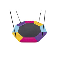 Гойдалка Intex 44125 Гніздо лелеки, 235 x 254 x 200 см - зелено-синя