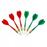 Дротики для дартсу MASTER Plated Brass - 6 шт