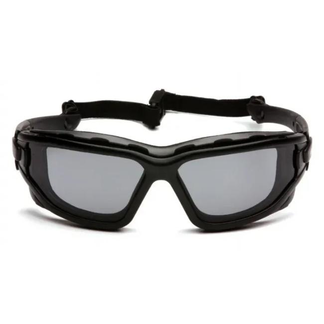 Окуляри захисні з ущільнювачем Pyramex i-Force Slim Anti-Fog, сірі