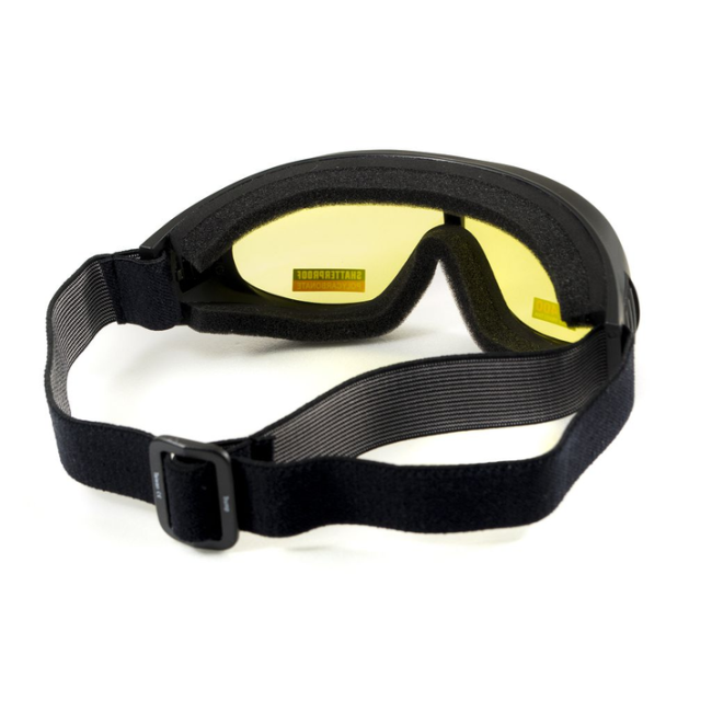 Окуляри захисні з ущільнювачем Global Vision Trump, жовті