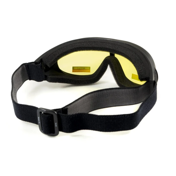 Очки защитные с уплотнителем Global Vision Trump, желтые