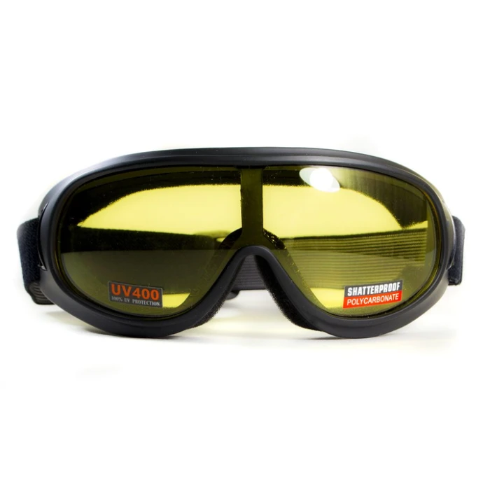 Очки защитные с уплотнителем Global Vision Trump, желтые