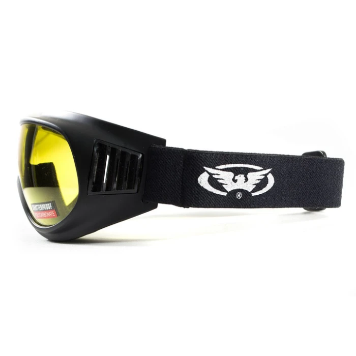 Очки защитные с уплотнителем Global Vision Trump, желтые