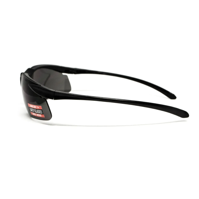 Окуляри захисні біфокальні Global Vision Apex Bifocal +2.0, сірі