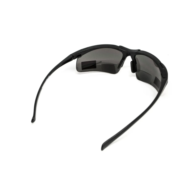 Окуляри захисні біфокальні Global Vision Apex Bifocal +2.0, сірі