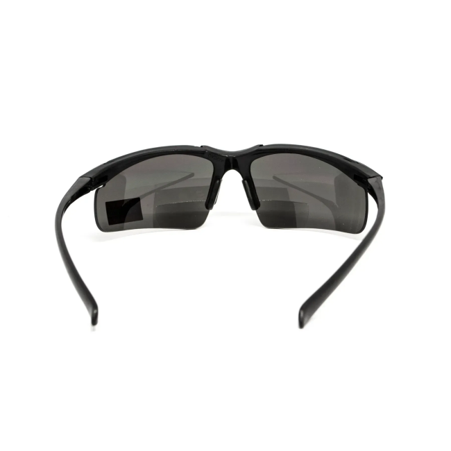 Окуляри захисні біфокальні Global Vision Apex Bifocal +2.0, сірі