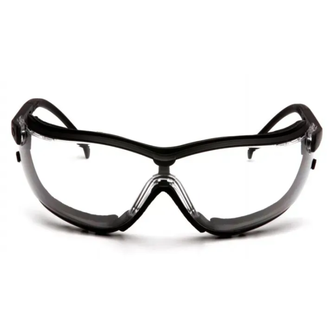 Окуляри захисні з ущільнювачем Pyramex V2G Super Anti-Fog H2MAX, прозорі