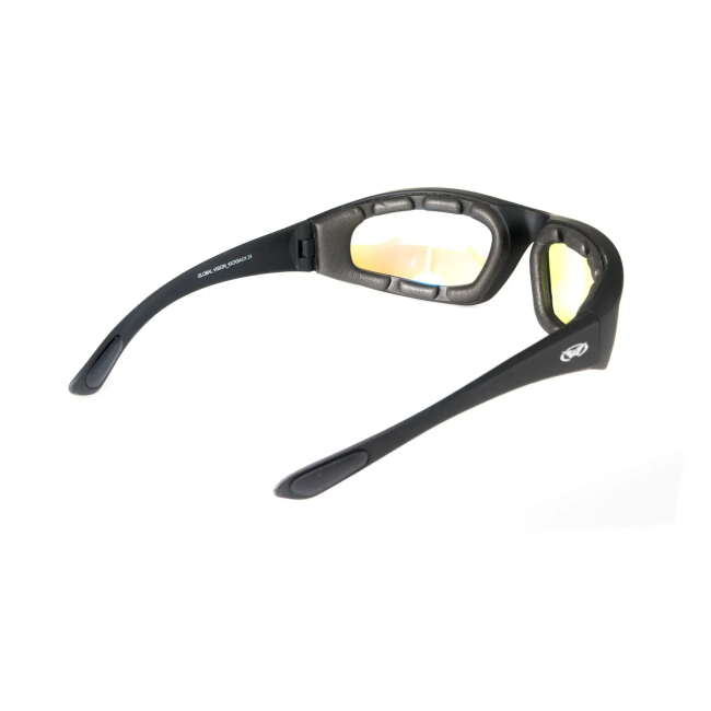 Окуляри захисні фотохромні Global Vision KickBack Photochromic Anti Fog, сині