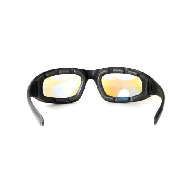 Окуляри захисні фотохромні Global Vision KickBack Photochromic Anti Fog, сині