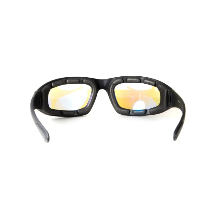 Очки защитные хромированные Global Vision KickBack Photochromic Anti Fog, синие