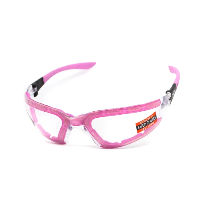 Окуляри захисні з ущільнювачем Global Vision Ruthless Purple Anti-Fog, прозорі