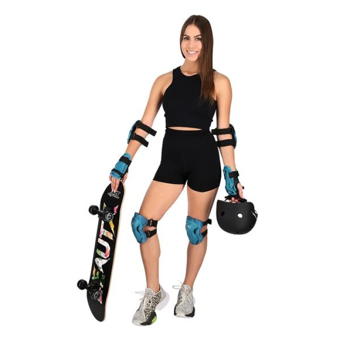 Комплект протекторов размер L NILS EXTREME H727 синий