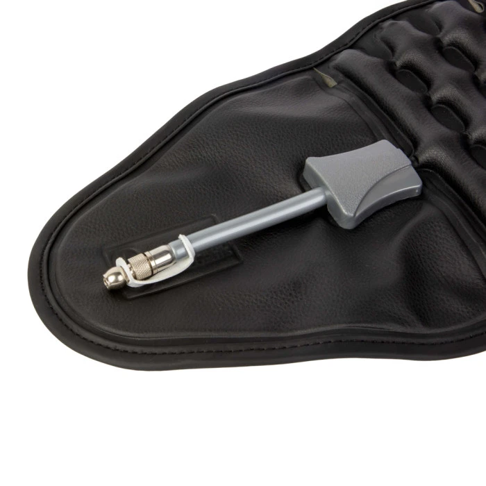 Поясничный декомпрессионный пояс inSPORTline Lombes - черный/L