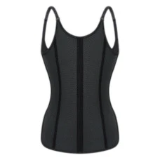 Корсет для фитнеса с лямками inSPORTline Corsup - S - черный