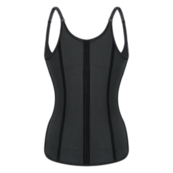 Корсет для фітнесу з лямками inSPORTline Corsup - S - чорний