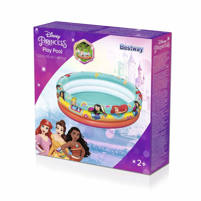 Бассейн надувной детский Disney Princess Bestway 91099 122x30 см