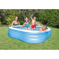 Басейн надувний дитячий Intex 57495, 229 x 229 х 56 см