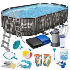 Басейн каркасний 18в1 Bestway 5611R 610 х 366 х 122 см