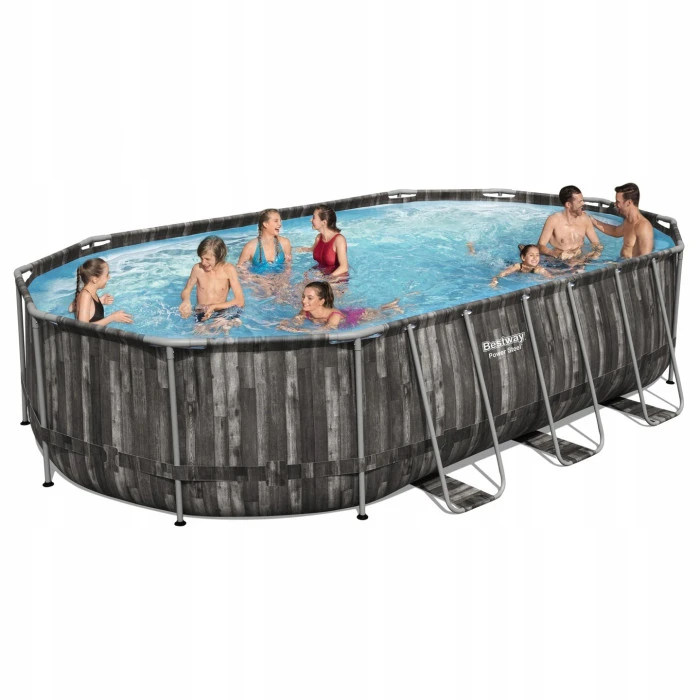 Басейн каркасний 18в1 Bestway 5611R 610 х 366 х 122 см