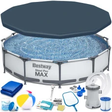 Бассейн каркасный 16в1 Bestway 56416, 366 x 76 см