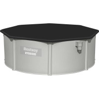 Каркасный бассейн Bestway Hydrium 360 x 120 см, светло-серый