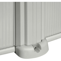 Каркасный бассейн Bestway Hydrium 360 x 120 см, светло-серый