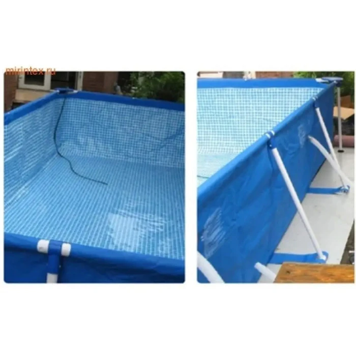 Басейн каркасний прямокутний INTEX 28270, 220 x 150 x 60 см