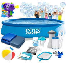Бассейн надувной 15в1 Intex 28158, 457 х 84 см