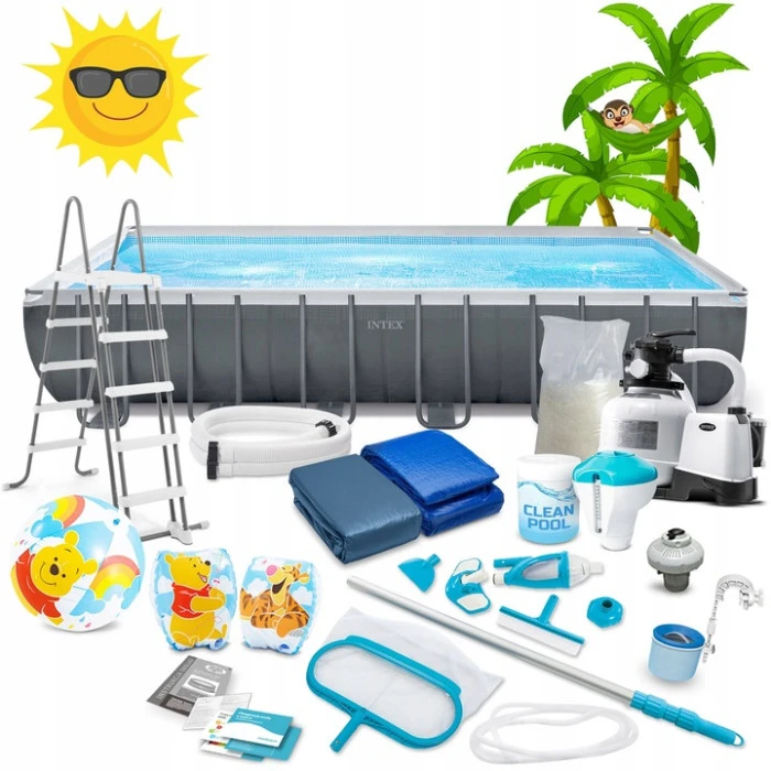 Басейн каркасний 21в1 Intex 26364 732 х 366 х 132 см