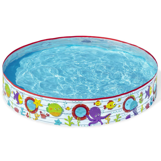 Бассейн детский Рыбки Bestway 55029 152х25 см
