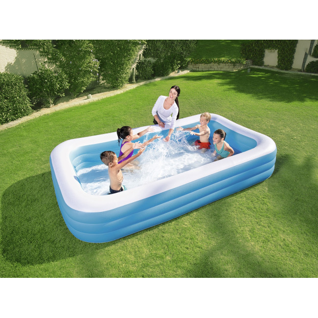 Бассейн надувной прямоугольный 2в1 Bestway 54009, 305 x 183 x 56 см