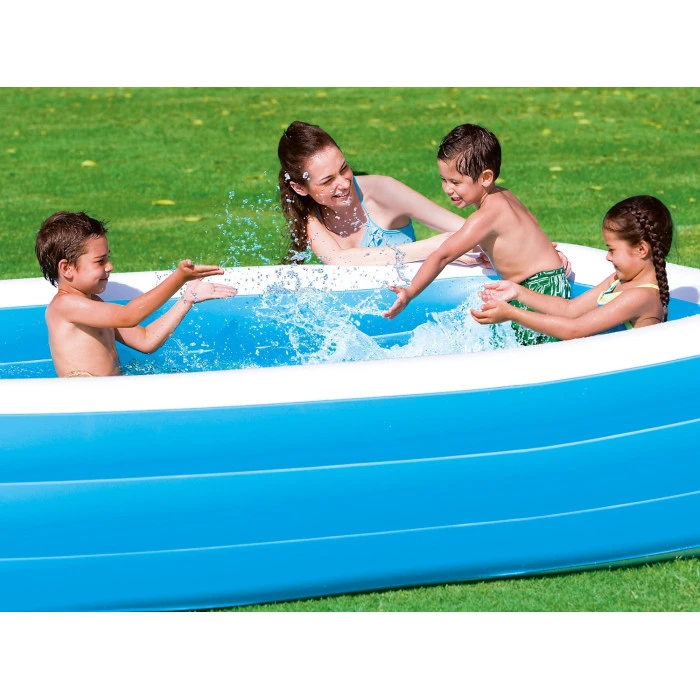 Бассейн надувной прямоугольный 2в1 Bestway 54009, 305 x 183 x 56 см