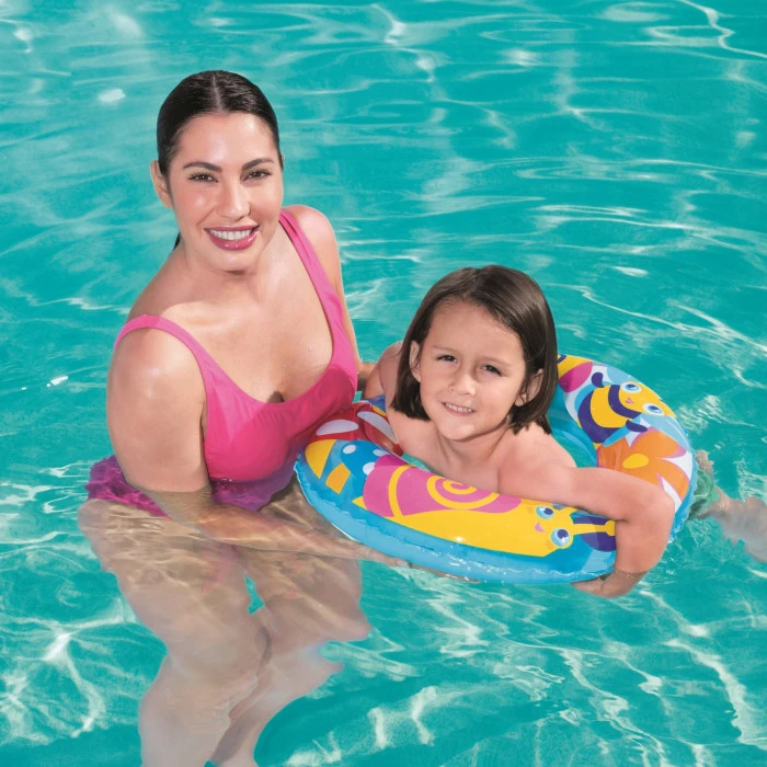 Круг надувной для плавания Bestway 36013 Насекомые, 56 см