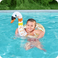 Коло надувне для басейну Bestway 36306 Лебідь, 61 см