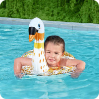 Коло надувне для басейну Bestway 36306 Лебідь, 61 см
