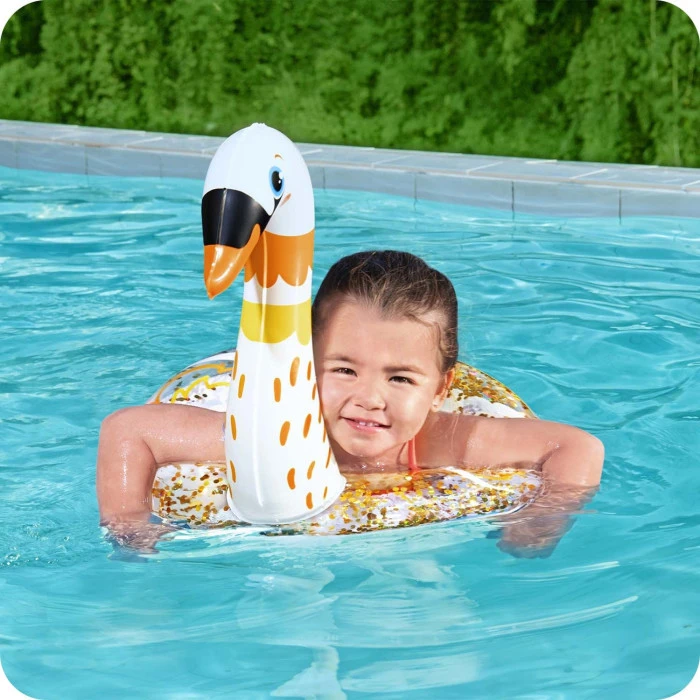 Круг надувной для бассейна Bestway 36306 Лебедь, 61 см