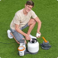 Наповнювач для піщаних фільтрів Bestway 58475