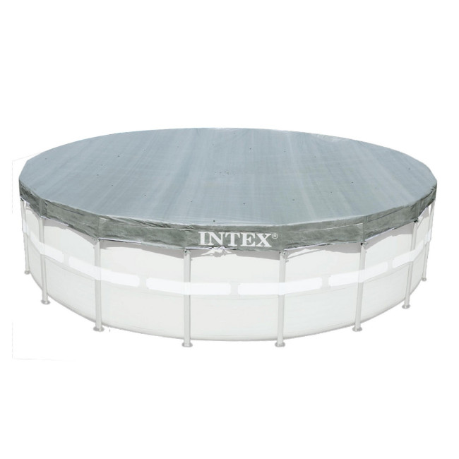 Накрытие для каркасного бассейна Intex 28040 488 см Накрытие для каркасного бассейна Intex 28040 488 см