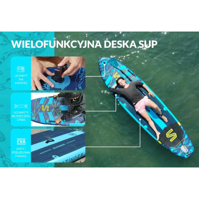 Надувная SUP доска (Сапборд) Skatinger Asiaticus 350