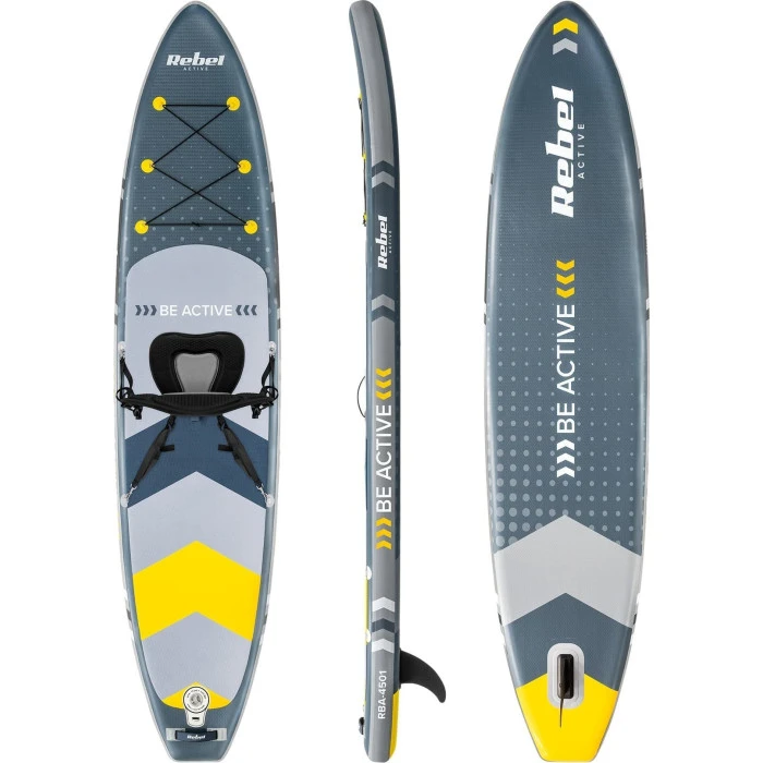 Надувная SUP доска (Сапборд) Rebel ACTIVE RBA4501 350