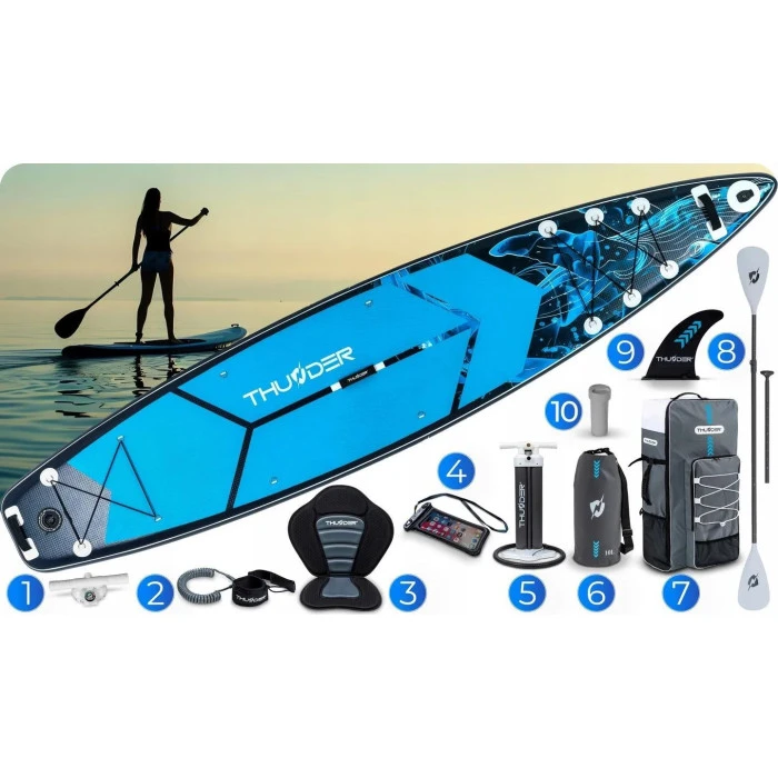 Надувная доска SUP (Сапборд) THUNDER BLUET 365