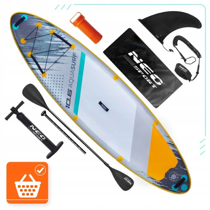 Надувная SUP доска (Сапборд) Neo-Sport 170205 Aquasurf 320 х 84 х 15 см