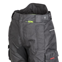 Мужские мотоштаны W-TEC Thollte - черные/L