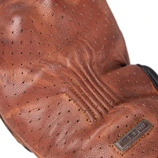 Кожаные моторукавицы W-TEC Dahmer - темно-коричневые/М.