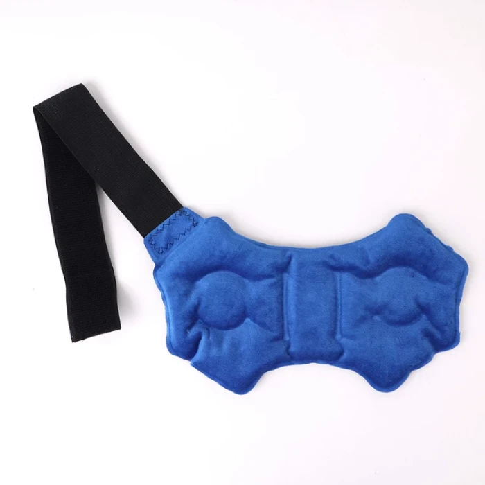 Бандаж для голеностопного сустава InSPORTline Vivoan с охлаждающими и согревающими гелевыми шариками.