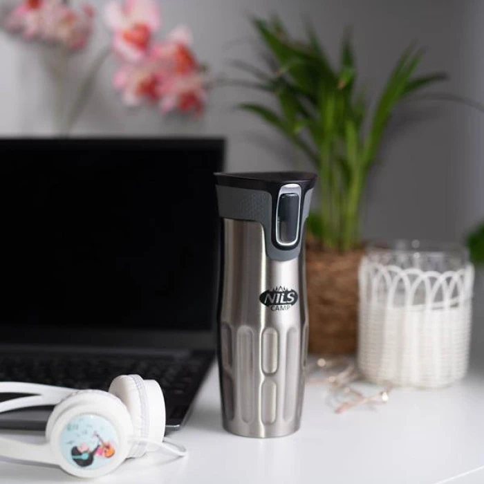 Термочашка NILS CAMP NCC06 420 мл серебряная